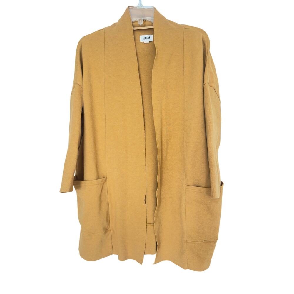 Pact Brooklyn Airplane Organic Cotton Cardigan Size XS/S